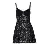 Women Dresses Spring Sexy Lace Sling Dress