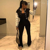 Women Jumpsuit Spring Sexy U Collar Backless Suspender Jumpsuit (Hawthaw0412)