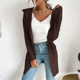 Women Knitted Sweater Autumn and Winter Knitted Sweater Cardigan Women Coat