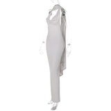 Women Dresses Summer Sexy Backless Slim Fit Dress