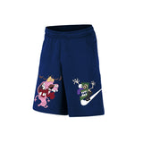 NBA Shorts Cotton Shorts Men's Trend Cartoon Printed Beach Pants