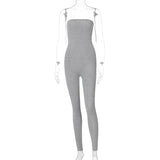 Women Jumpsuit Autumn Sexy Slim Fit Bodysuit