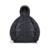 Unisex Coat Winter Multi-Zipper Outdoor down Jacket