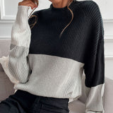 Women Knitted Sweater Autumn Winter Assorted Colors Long Sleeve Turtleneck Sweater for Women