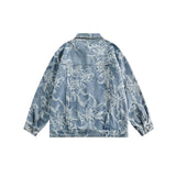 Unisex Jacket Retro Washed Denim Jacket Men's and Women's Denim Jacket