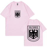Rapper Kanye West Vultures Logo T Shirt Men's Women Hip Hop