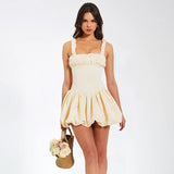 Women Dresses Spring Slip Dress Tulle Tutu Dress (Csm202403)
