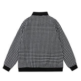 Unisex Jacket Autumn Vintage Plaid Jacket