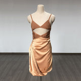 Women's Evening Dress Bandage One-Piece Dress Hollow Backless Skirt