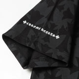 CHH Chrome Heart T Shirts Sanskrit logo embroidery fashion versatile loose T-shirt