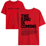 Jesus Is King Shirt, The King Is Coming Shirt, Christian