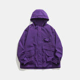 Unisex Jacket Autumn Windproof Hood Coat