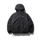Unisex Winter Cotton Coat Printed Logo Hooded down Jacket