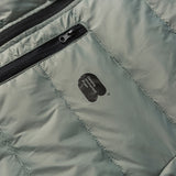 Unisex Winter Cotton Coat Winter New round Neck down Jacket Vintage Zipper