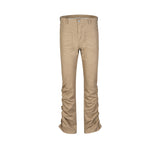 MIJKO Men's Vintage Pants MIJKO Men's Women's Pleated Trousers Casual Pants