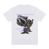 Funny My Pain Is Chronic But My Ass Is Iconic Raccon Meme T-shirt