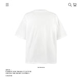 American vintage street T-shirt cotton retro character print men and women summer loose half sleeve