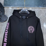 Chh Chrome Hearts Hoodie horseshoe LOGO Sanskrit alphabet hooded sweater