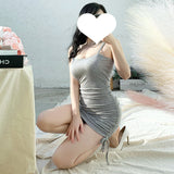 Women Dresses Suspender Skirt Sheath Sexy