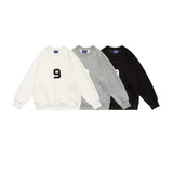 Unisex Hoodie Autumn Embroidery Casual Sweatshirt