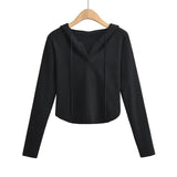 Women Sweater Knit Wear Hooded Sweater Women's Spring and Autumn Bottoming Shirt Sweater