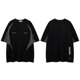 Men T Shirt Retro Short Sleeve T-shirt Men and Women Old School Loose