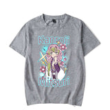 2024New Anime Kanroji Mitsuri Print T-shirt Women Summer