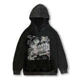 Men Hoodie Hip Hop Portrait Printed Hoodie