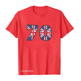 Inspired by Queen's Platinum Jubilee 2022 Elizabeth 70 Years T-shirt Printed round Neck Short Sleeve