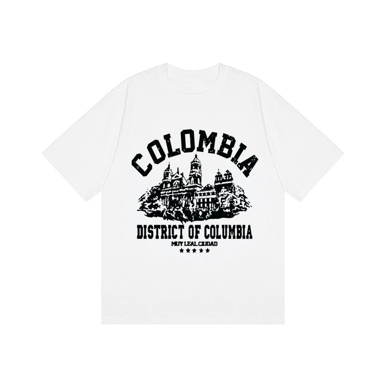 Men's Funny Plus Size Short Sleeve T-shirt Original Summer