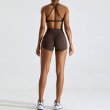 Women Yoga Set Quick-Drying Running Fitness Clothes Sports Suit