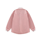 Unisex Jacket Vintage Baseball Jacket Men's and Women's Loose Corduroy Coat