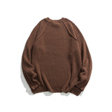 Unisex Sweater Winter Minimalist Crew Neck Sweater