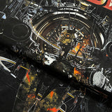 Mens Vintage Rock Band T-Shirt Vintage Megadeth Print Short Sleeve T-Shirt Loose Hip Hop