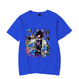 2024New Funny Kochou Shinobu Print T-shirt Summer Anime Patt