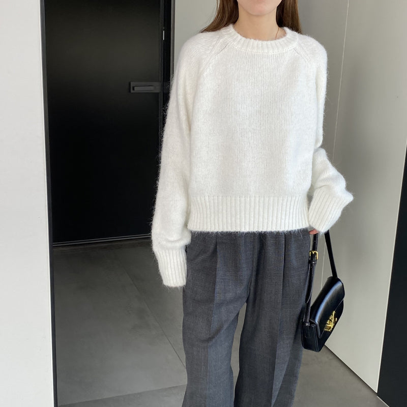 Women Winter Knitted Sweater Thick Sweater Fall/Winter Loose-Fitting Long Sleeve Sweater 6t3539