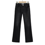 Women Pants Summer Horn Mopping Denim Trousers