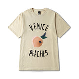 Kpop Fruit Letter Print T Shirt Tops Women Summer