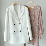 Women Suits Jacket Double Breasted Suit