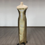 Women's Evening Dress Slim-Fit Sheath Bandage One-Piece Dress