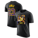 NBA T-Shirts NBA James T-Shirts Basketball Short Sleeves Men