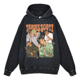 Asap Rocky Hoodie HIPHOP EMINEM TRAVIS SCOTT ASAP 2PAC print hooded sweater