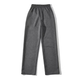 Women Sweatpants Autumn and Winter Loose Straight Casual Wide-Leg Sweatpants