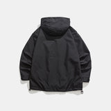 Unisex Jacket Autumn Windproof Hood Coat