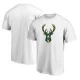 NBA T-Shirts NBA Basketball Suit Short Sleeve Bucks T-Shirt Men