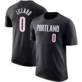 NBA T-Shirts NBA Basketball Suit T-Shirt Open Lillard Jersey Short Sleeve Sports