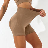 Women Yoga Sports Shorts Sexy Tight Yoga Pants High Waist Belly Contracting Sports Pants
