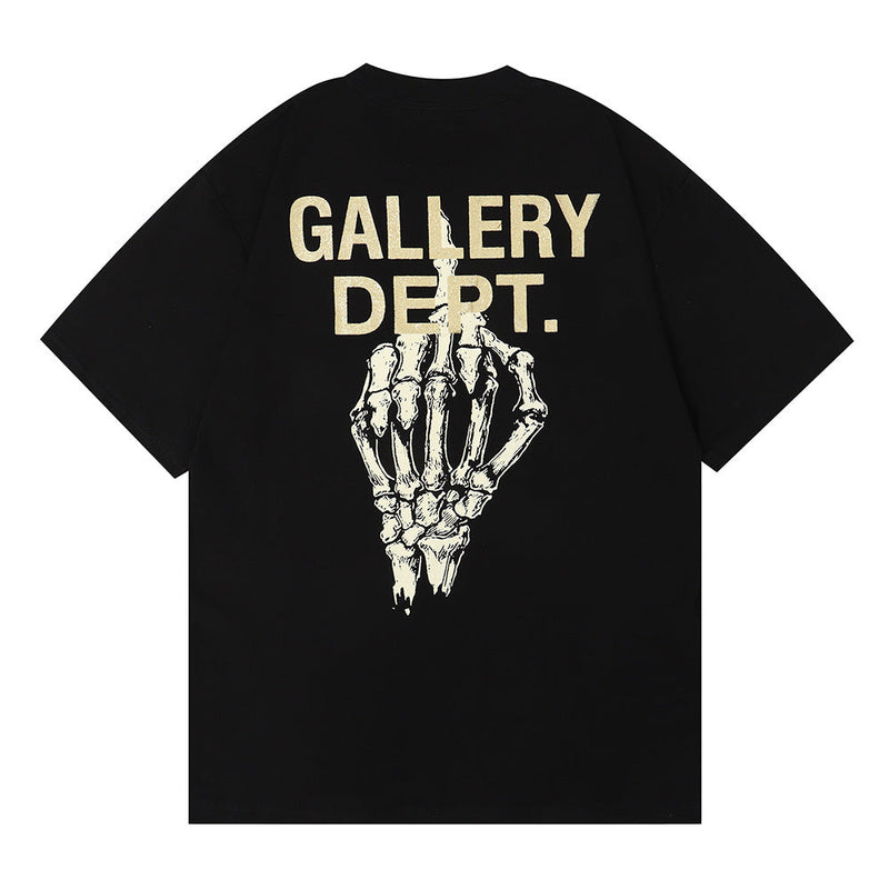 Gallery Dept T Shitrs Men's Summer Skull Hand Bone T-shirt