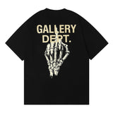 Gallery Dept T Shitrs Men's Summer Skull Hand Bone T-shirt