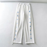 Women Sweatpants Spring Loose Casual Straight-Leg Sweatpants